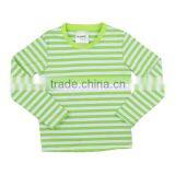 Hot Sale Long Sleeve Icing Shirt Oem Service Strip Cotton Shirt Latest Shirt Designs for Boys Children's Fall Boutique Clothing thumbnail-1