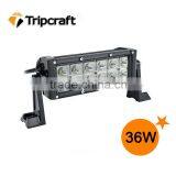 Hotsale 7.5inch 36w LED LIGHT BAR waterproof flood Led driving lights lamp Aurora led offroad light bar