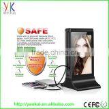 Most Popular Restaurant Power Bank 20800mAh With LCD and Cable Embeded