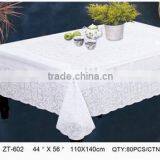 ZT-602 PVC LACE TABLECLOTH