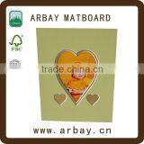 Wholesale 4 Ply Single Paper Photo Frame Pre Cut Mat Board Kits thumbnail-1