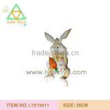 Cuddly Eastern Day Plush Bunny With Carrot thumbnail-1