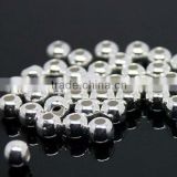 10*1.8mm round 925 sterling silver beads