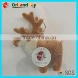 China stuffed reindeer key chain