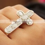 Hot rings jewelry women crucifix ring