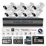 LS VISION High Quality Home Security System CCTV Best IP Camera H.264 NVR Kits With POE P2P Function