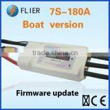 Electric regulator 7S 180A ESC for rc boat