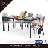 Wholesale metal italian extension dining table