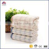 Checked Cotton Plain Dyed Face Towel