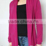 Women Fashion Pure Cashmere Shawl Cardigan thumbnail-1