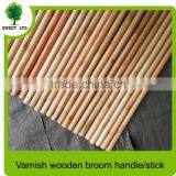 Varnished Wood Shovel and Rake Handle Wooden Mop Sticks With High Quality thumbnail-3