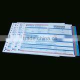 Multi-ply Barcode Printing Airway Bill Bill of Receipt Printing for Courier Company