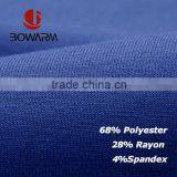 68% Polyester 28% Rayon 4% Spandex Single Jersey Fabric thumbnail-1