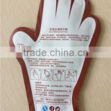 Guangzhou OEM cheap whitening callus remover rose exfoliator hands mask