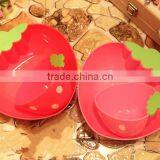 Large Size Strawberry Plastic Storage Bowl thumbnail-2