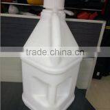 OEM Blow Molding New Design Oil Bucket Jerry Can Oil Drum Plastic Jug Milk White for Sale thumbnail-1