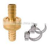 Brass Hose Fitting With Clamp thumbnail-1