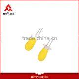 Corn Fork BBQ Corn Holder Rotating BBQ Skewers With Yellow PP Handle thumbnail-2