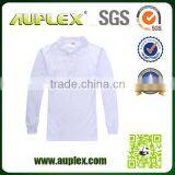 Pique Lapel Sublimation Skin Tight Dry Fit Mens Long Sleeve t Shirt Wholesale China thumbnail-1
