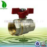 T Type Female Forged Full Bore Brass Ball Valve CW617N thumbnail-1