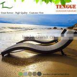 YH-8015 Outdoor Aluminum Rattan Lightweight Beach Sun Bed