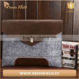 Customized Recycle Felt Fabric Laptop Bag thumbnail-1