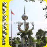 Sculpture Abstract Large Metal Garden Sculpture Stainless Steel Sculpture thumbnail-4