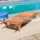 All Whether Garden Solid Wood Furniture Design Modern Teak Patio Lounge Chairs thumbnail-2