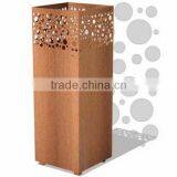 FO-9F05 High Quality Outdoor Corten Steel Fire Pits thumbnail-1