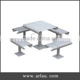Metal Commercial Outdoor Table Benches