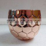 100% PURE COPPER FOOTBALL SHAPE ICE CREAM CUPS thumbnail-1