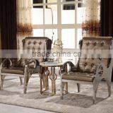 Hot Sale Cheap PU/genuine Leather Single Sofa ND020 thumbnail-2