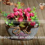 2015 Simple High Quality Round Cement Garden Pot Indoor thumbnail-6