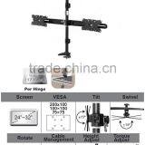 Aluminum Quad LCD Monitor Desk Mount thumbnail-1