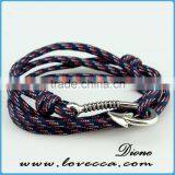 Nautical Bracelet Rope Anchors Bracelet Marine for Men / Women thumbnail-2