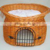 Exquisite and Durable Wicker Pet Cage , Wicker Cat Carrier thumbnail-4