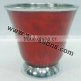 Decorative Flower Vase, Metal Vase, Home Decor thumbnail-1