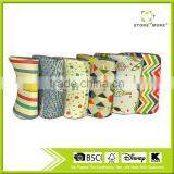 Soft Polyester Fabric Car Neck Pillow Car Headrest Neck Support Pillow thumbnail-1