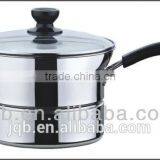 One Handle Stainless Steel Pot Milk Pot thumbnail-6