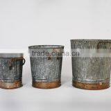 Raw Finished Out Door Wholsale Metal Planters thumbnail-1