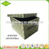 Large Durable Decorative Handmade Box Storage Basket thumbnail-6