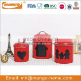 New Year Special Stainless Steel Metal Food Storage Canister Sets