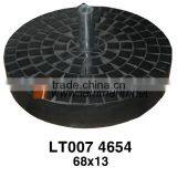 Garden Black Terrazzo Decorative Parasol Foot thumbnail-1