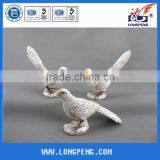 Decoration Garden White Polyresin Bird thumbnail-1