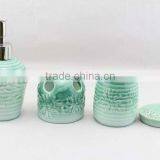 4pcs Ceramic Bathroom Accessories thumbnail-1