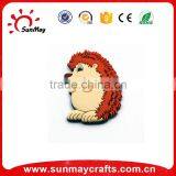 Wholesale Hedgehog Animal Soft Pvc Souvenir Fridge Magnet for Sale thumbnail-1
