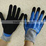 NMSAFETY Cut Proof Double Nitrile Coated Gloves thumbnail-1