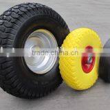 Flat Free Tire pu Wheel 3.50-8 Made in China thumbnail-6