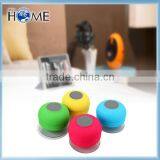 2016 Hot Sale IPX4 Wireless Portable Mini Bluetooth Box Waterproof Speaker With Sucker for Shower/Washroom thumbnail-1