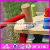 Eco-friendly Handmade Kids Early Learning Wooden Hammer Toy W11G017-S thumbnail-4